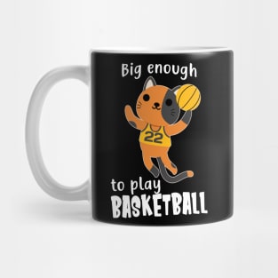 Basketball Cat Funny Kids Sport Animals Mug